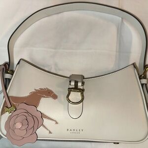 NWT Radley London Kentucky Derby Medium Shoulder Bag